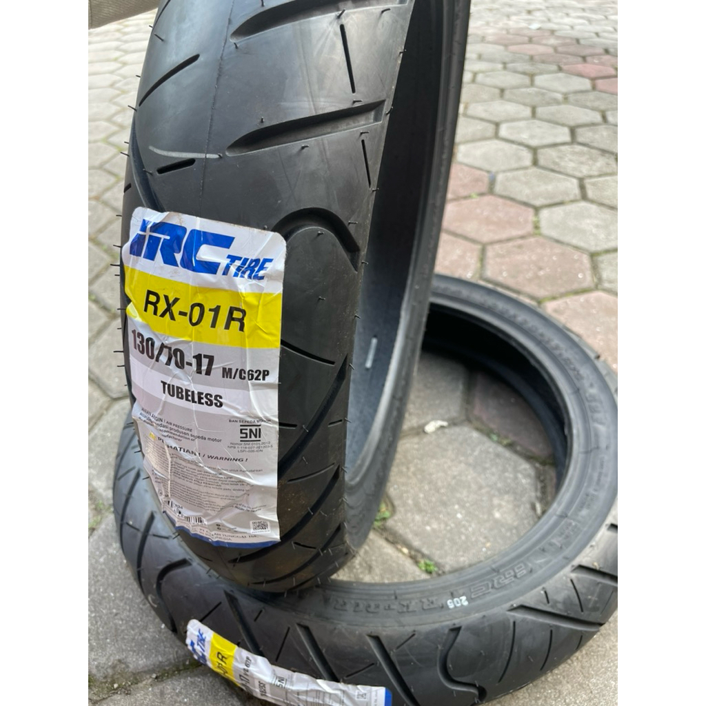 IRC RX-01R 130/70-17 Tubeless – Ban Belakang CBR Vixion Motor Sport