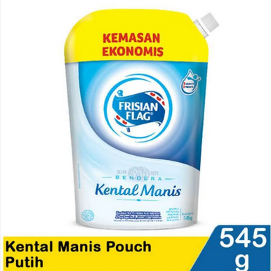 

Frisian Flag Susu Kental Manis Putih Pouch 545 gr
