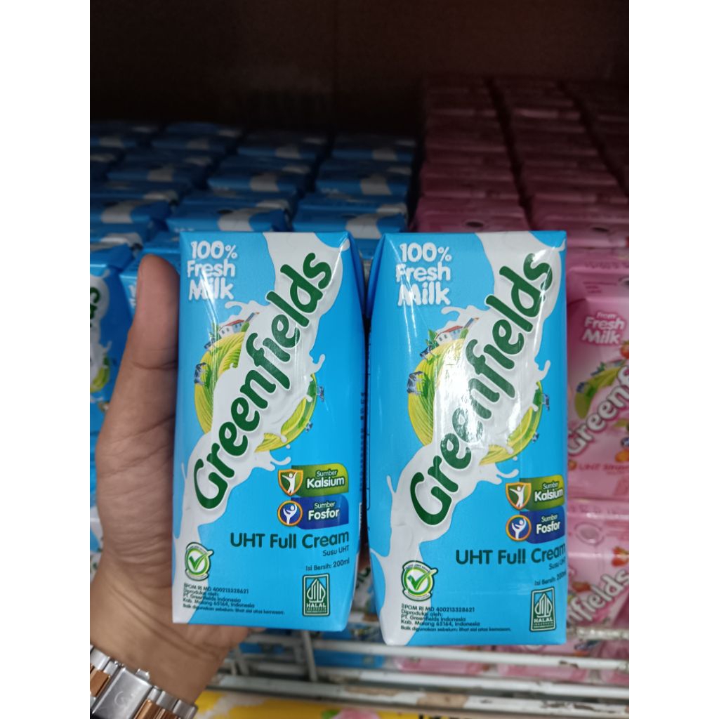 

Greenfields Uht full cream 200ml