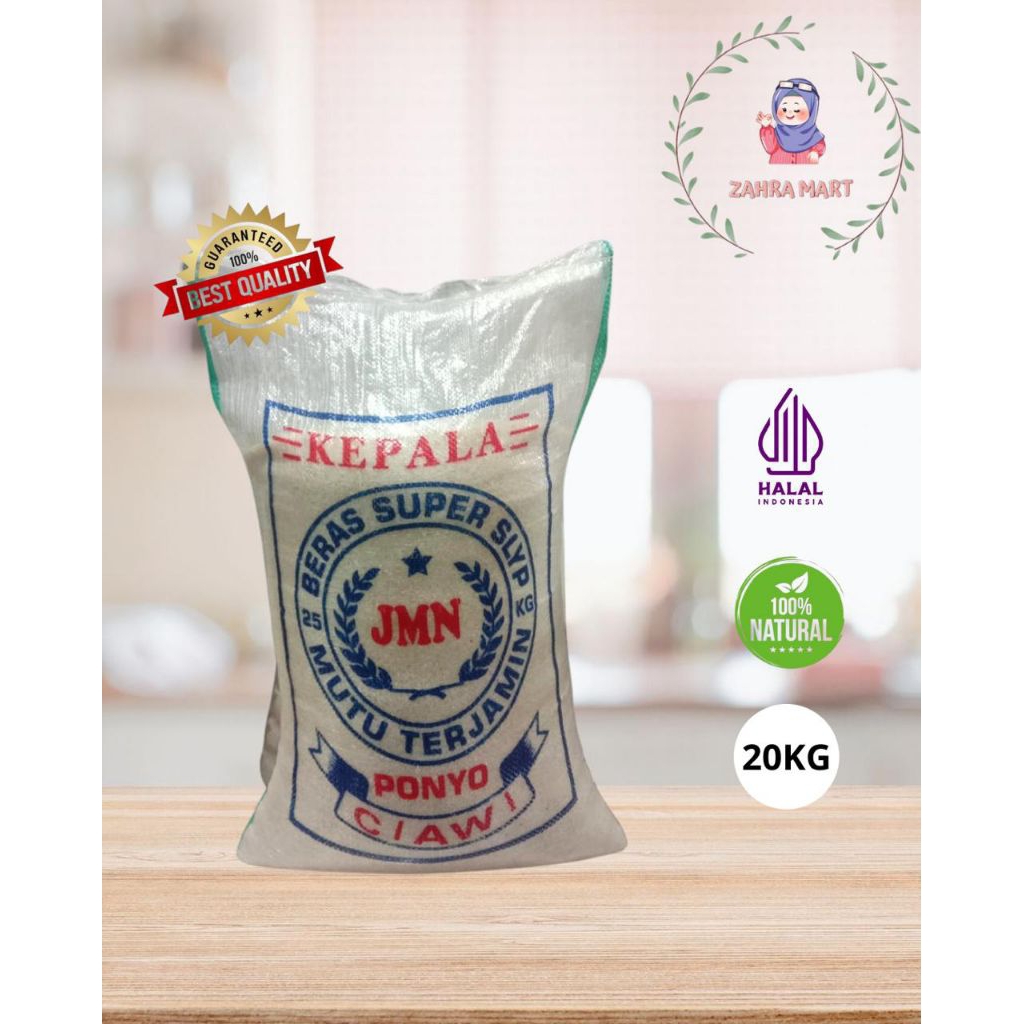 

BERAS SUPER SLYP JMN CIAWI PULEN 20 Kg dan 25 Kg