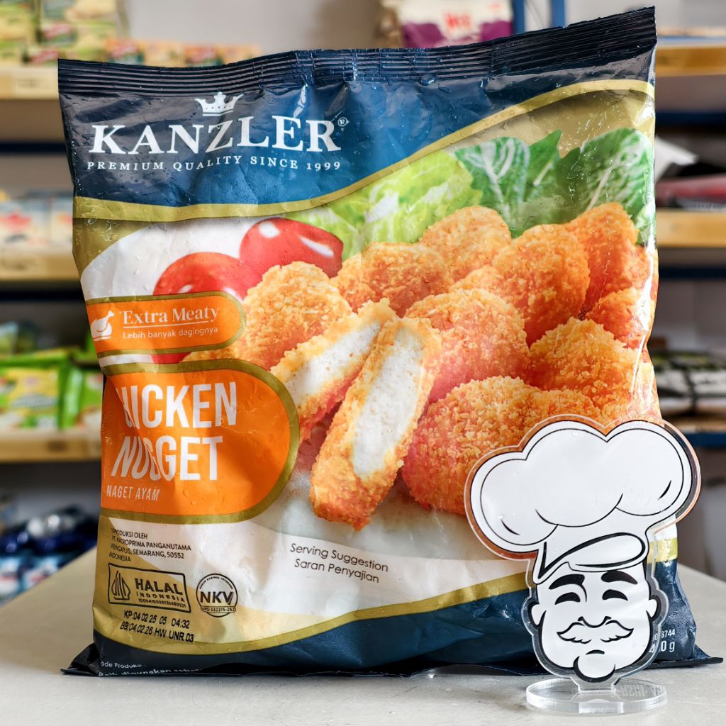 

Kanzler Nugget Ayam 450Gr / Chicken Nugget Original Kanzler / Nugget Kanzler