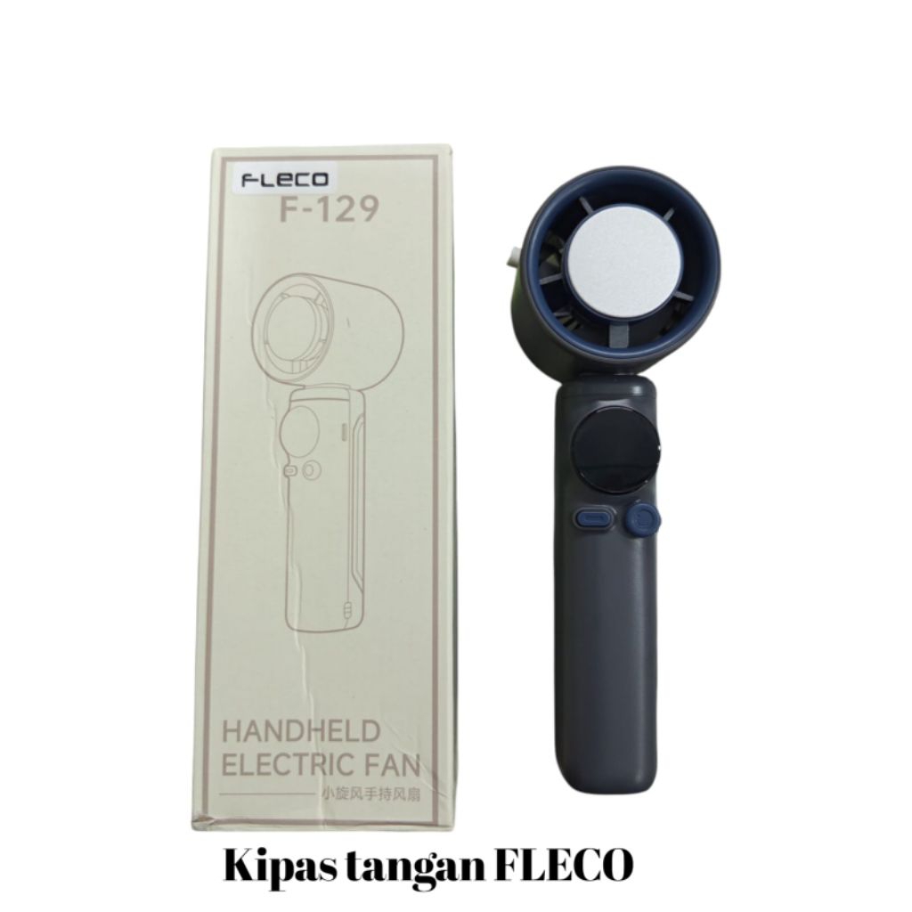 Kipas tangan Fleco F-129/Kipas tangan portable genggam Fleco F-129