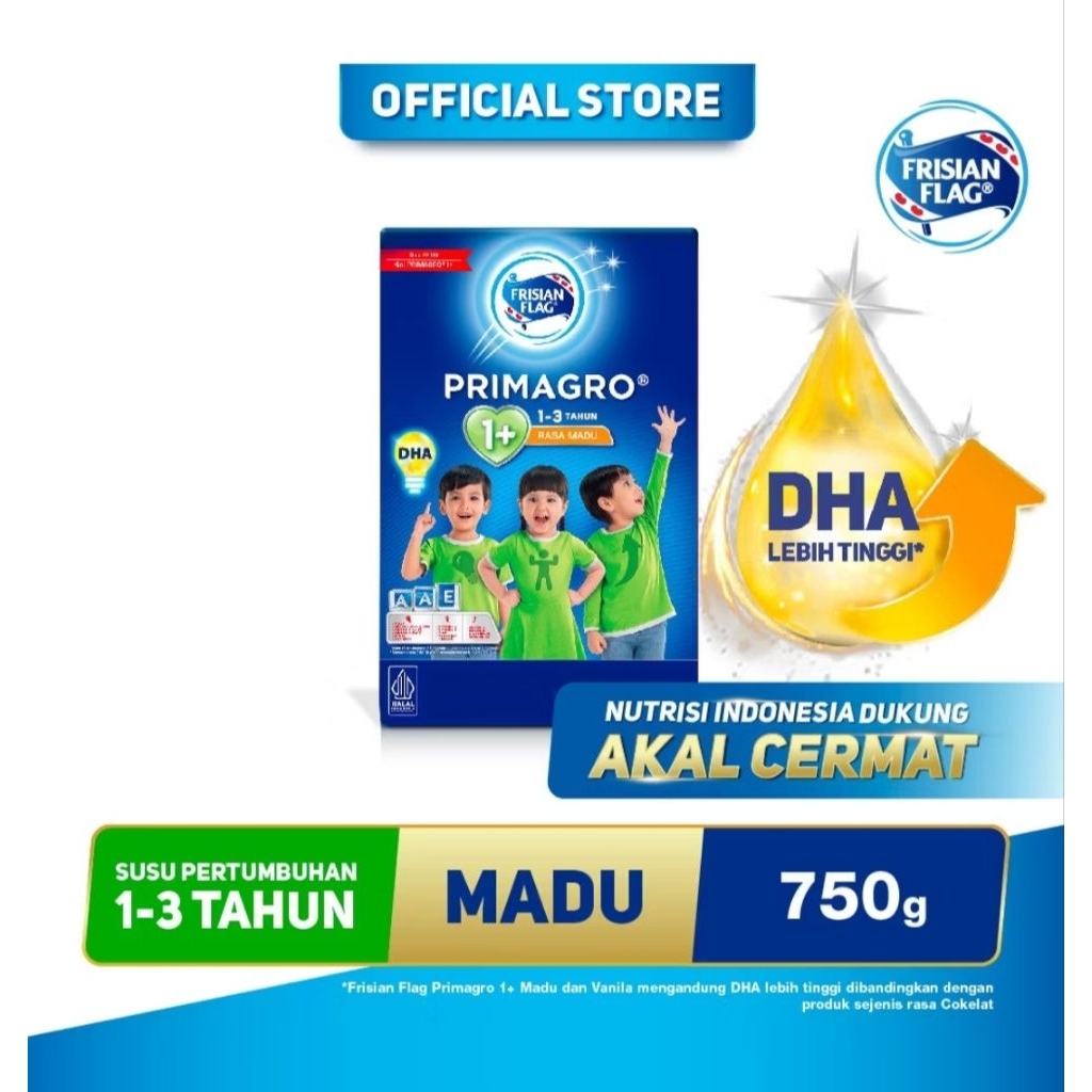 Susu Frisian Flag Primagro 1+ Rasa Madu