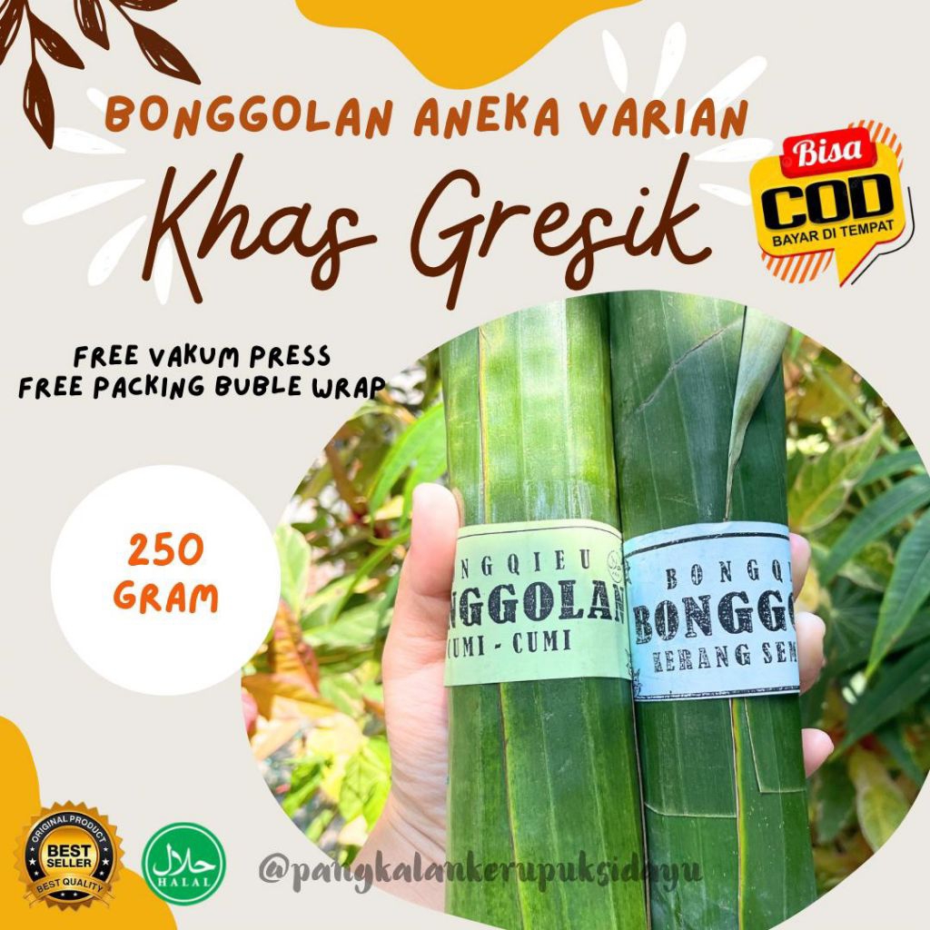 

Bonggolan Khas Sidayu Aneka Rasa Varian / Bonggolan Khas Sidayu Gresik