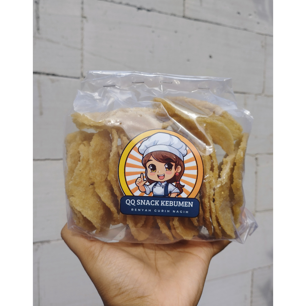 

Kerupuk Gendar/Legendar Mentah Bulat Asli Kebumen