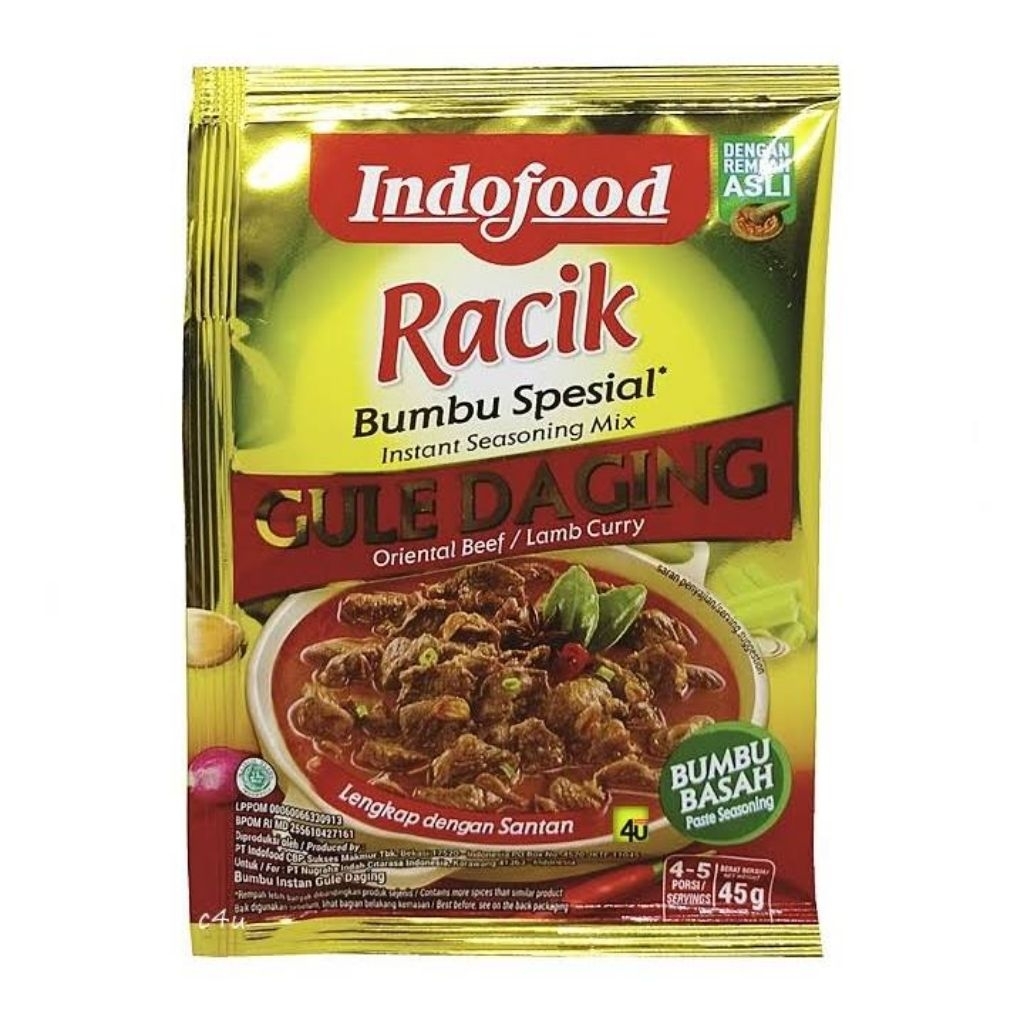 

RACIK GULAI DAGING 45 Gr
