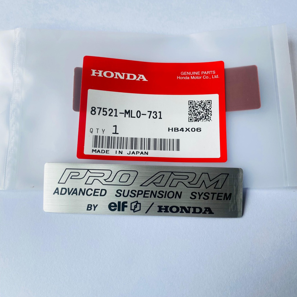 EMBLEM HONDA PRO ARM MC28 NSR DLL