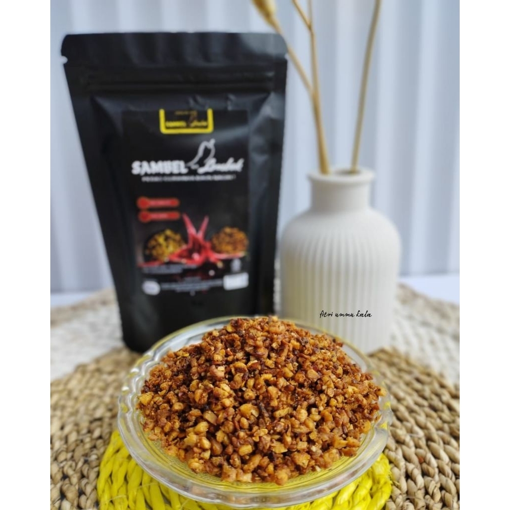 

Sambel Unik Sambel Kering Teri Tempe Sambel Ala Lombok Praktis Dan Awet