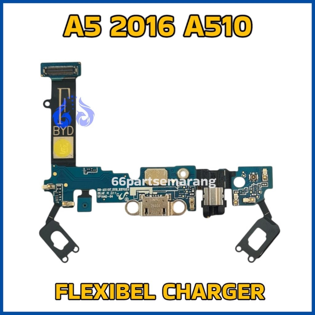Flexibel Board Charger Konektor Pcb Cas Samsung A5 2016 A510 Copotan Cabutan Bekas