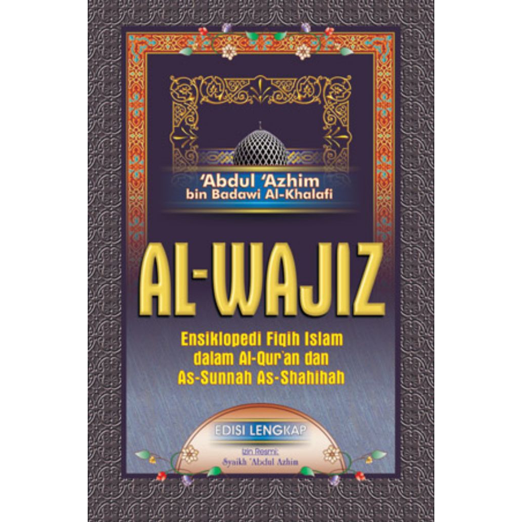 ORIGINAL AL WAJIZ HARDCOVER KITAB TERJEMAHAN