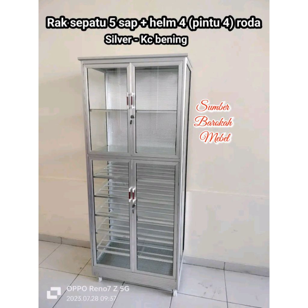 PROMO RAMADHAN RAK SEPATU SAP 5 + HELM 4 / RAK SEPATU DAN TAS / RAK SEPATU HELM (Hanya Semarang & se