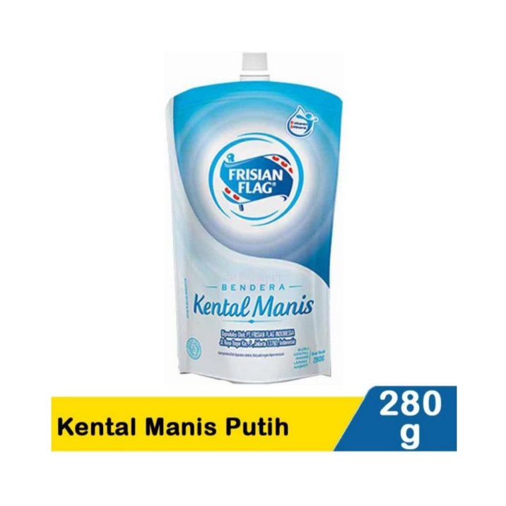 

Frisian Flag Susu Kental Manis Putih Pouch 280 gr