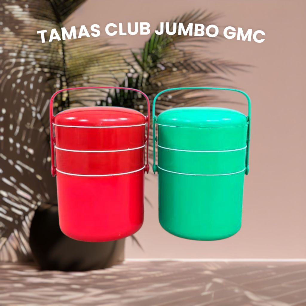 Rantang Tamasya Jumbo/ Rantang Plastik Susun 3 Jumbo GMC