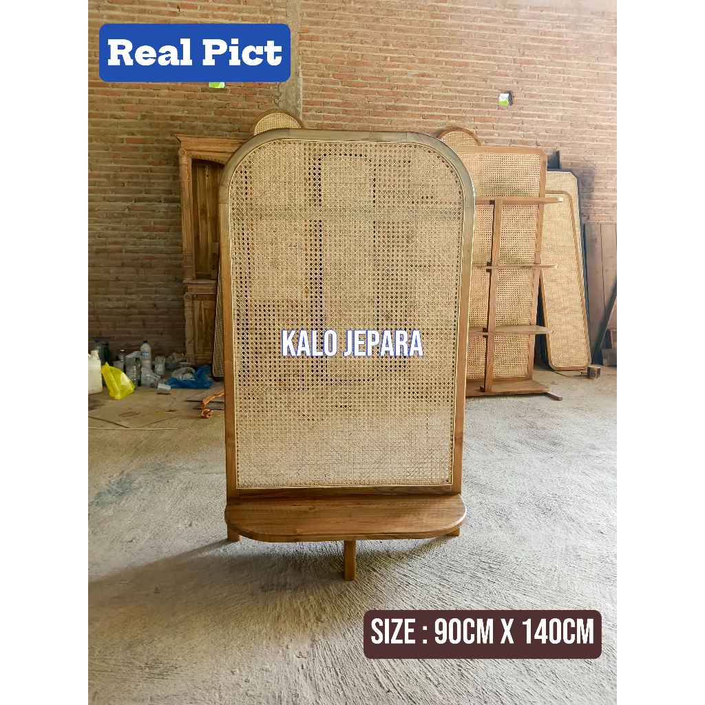 Partisi Sekat Ruang Tamu Bisa Dikirim Ke [ Sorong Selatan ] | Partisi Rotan Jati | Penyekat Ruang