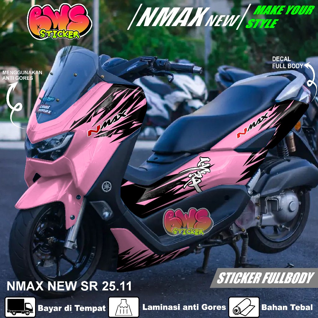 COD Decal Sticker Full Body All New Nmax Tahun 2020 2021 2022 2023 2024 Sticker Full Body Nmax New M