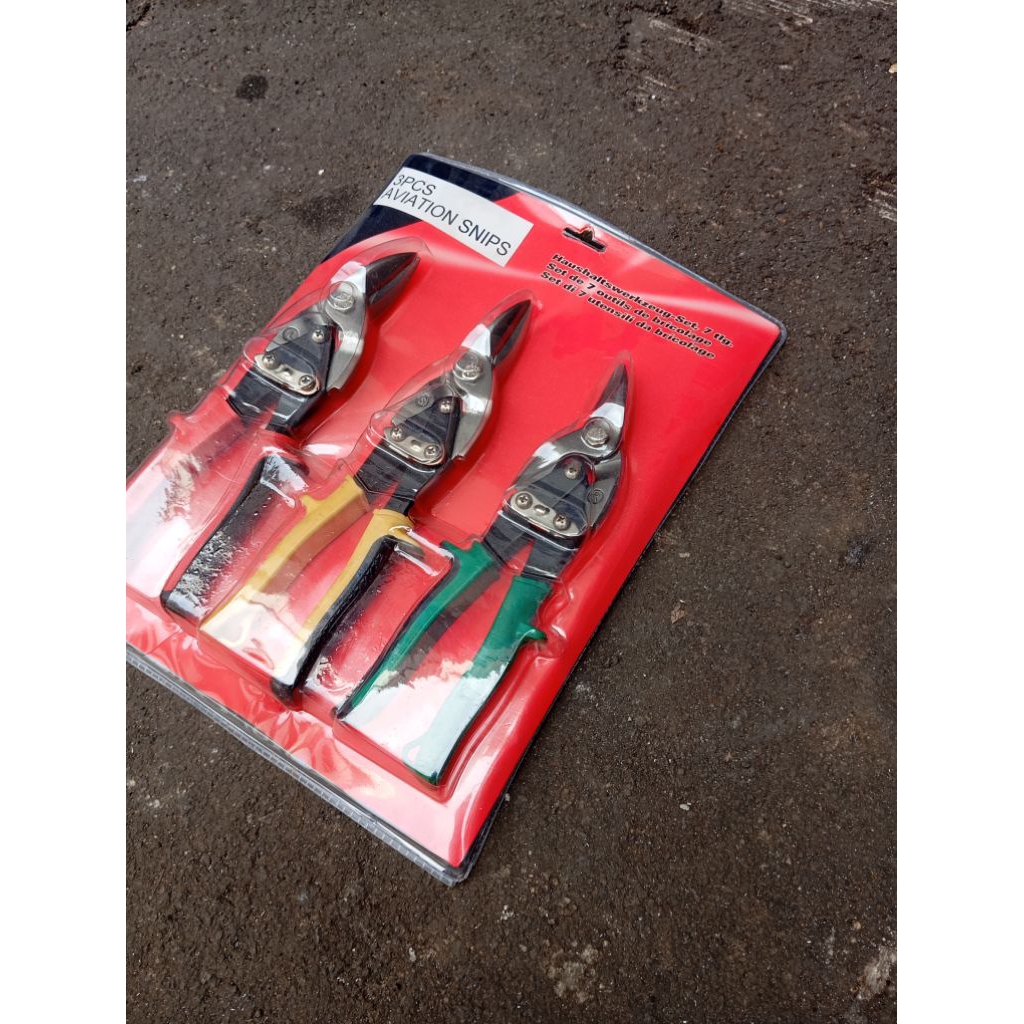

Gunting Plat Set 3 Pcs Tape Lurus Kiri Dan Kanan