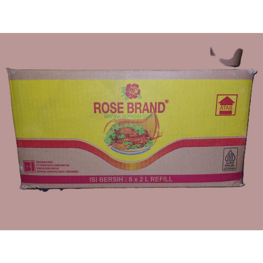 

Instant Only Ongkir Gratis nya nyala Minyak goreng rosebrand 2Liter Sedus isi 6 pouch