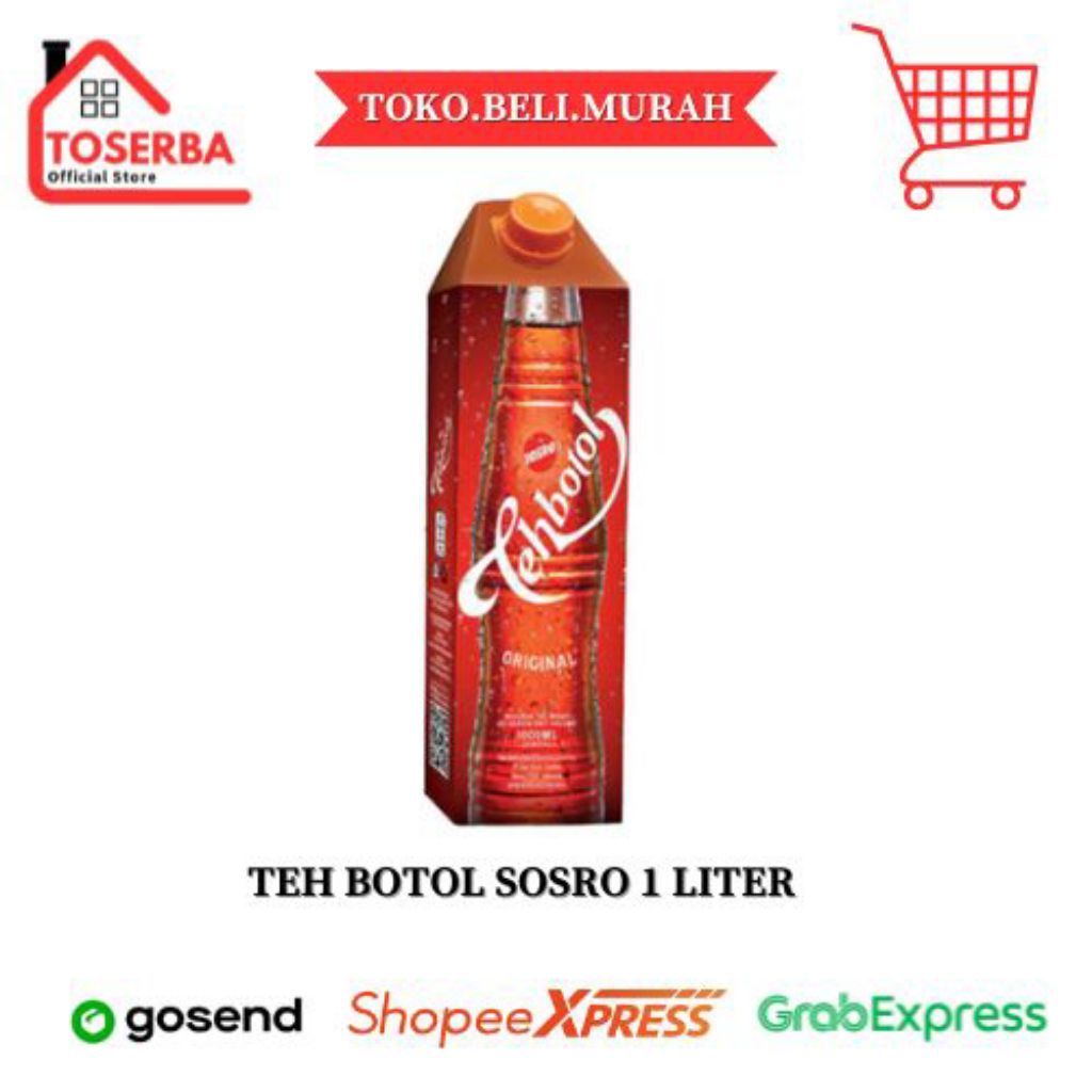 

[READY STOCK] PROMO TEH BOTOL SOSRO 1 LITER (1Pcs)