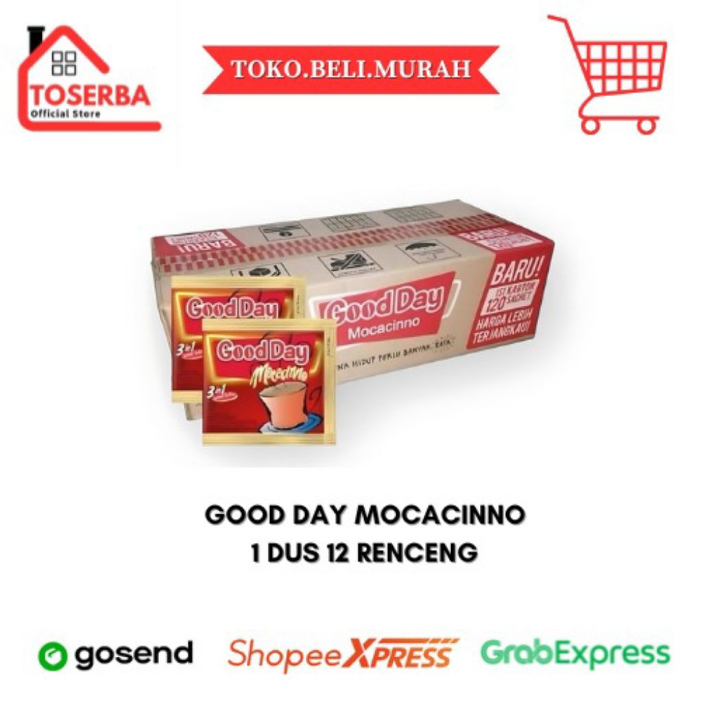 

[READY STOCK] GOOD DAY MOCACINO 20gr 1 DUS ISI 12 RENCENG 120 SACHET
