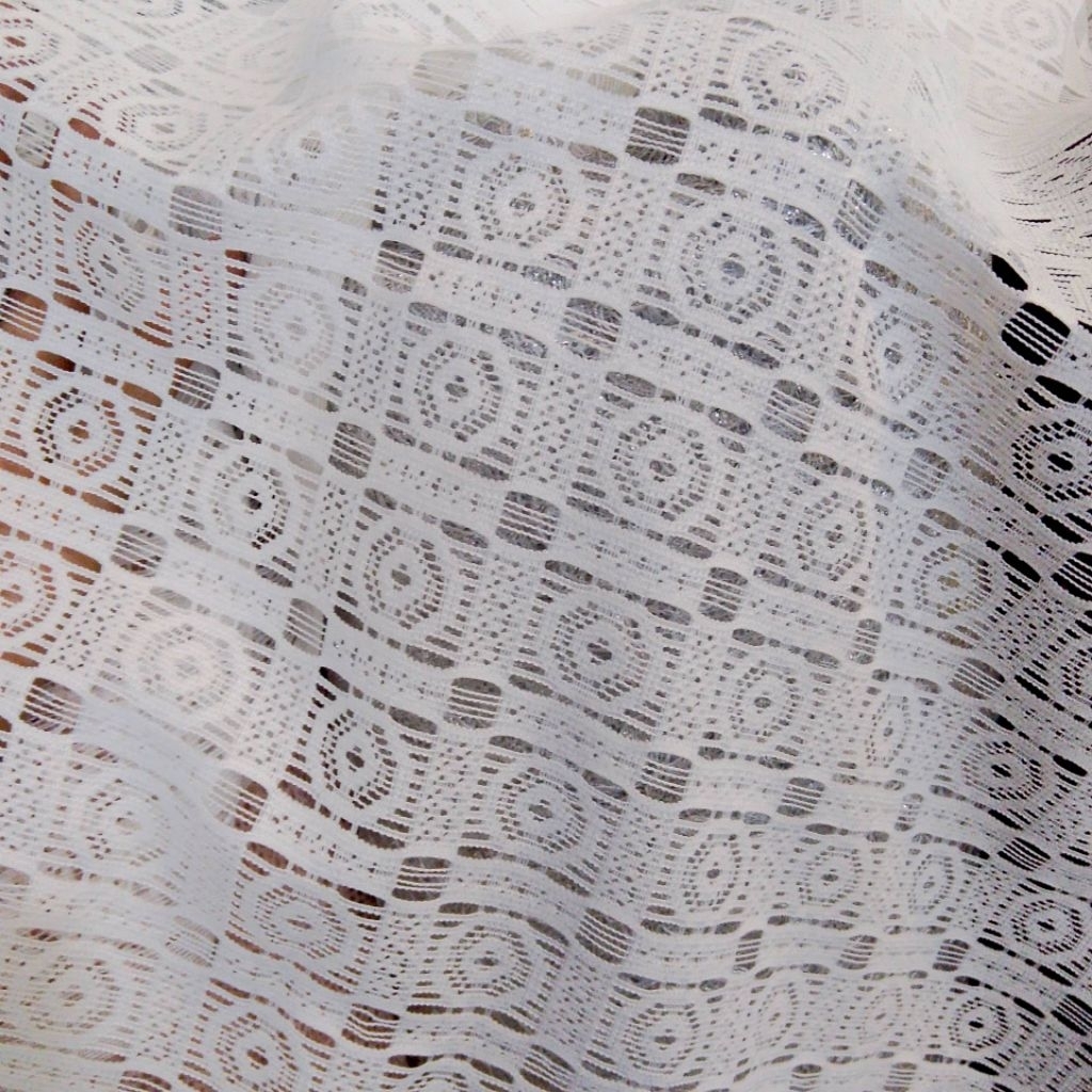 Kain Brokat Tile Motif Berlian Mewah – Bahan Kebaya & Gaun Pesta Elegan zk