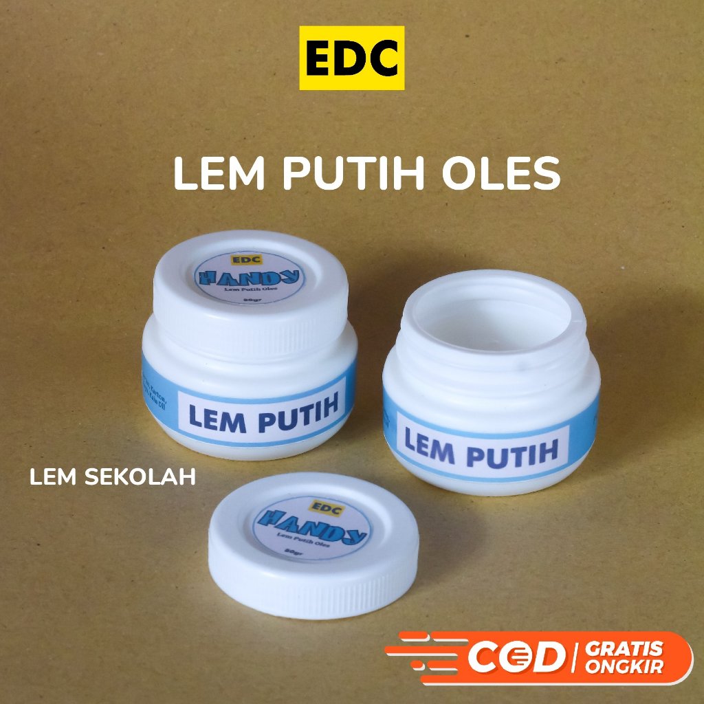 

EDC Lem Putih Handy Lem Oles Lem Multifungsi Lem Kertas Lem Sekolah