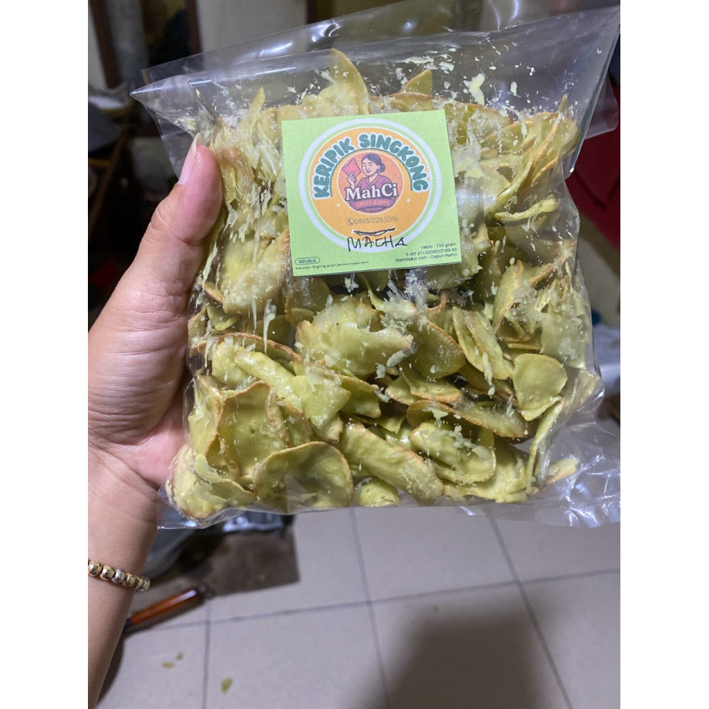 

Keripik singkong rasa matcha 1KG by mahci