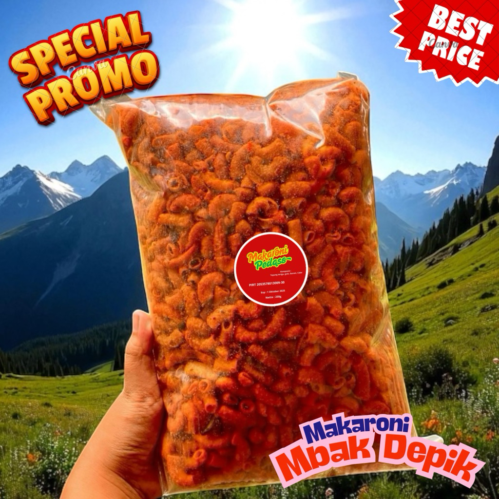 

Makaroni Pedas ¼ kg – Ready Langsung dari Surabaya!