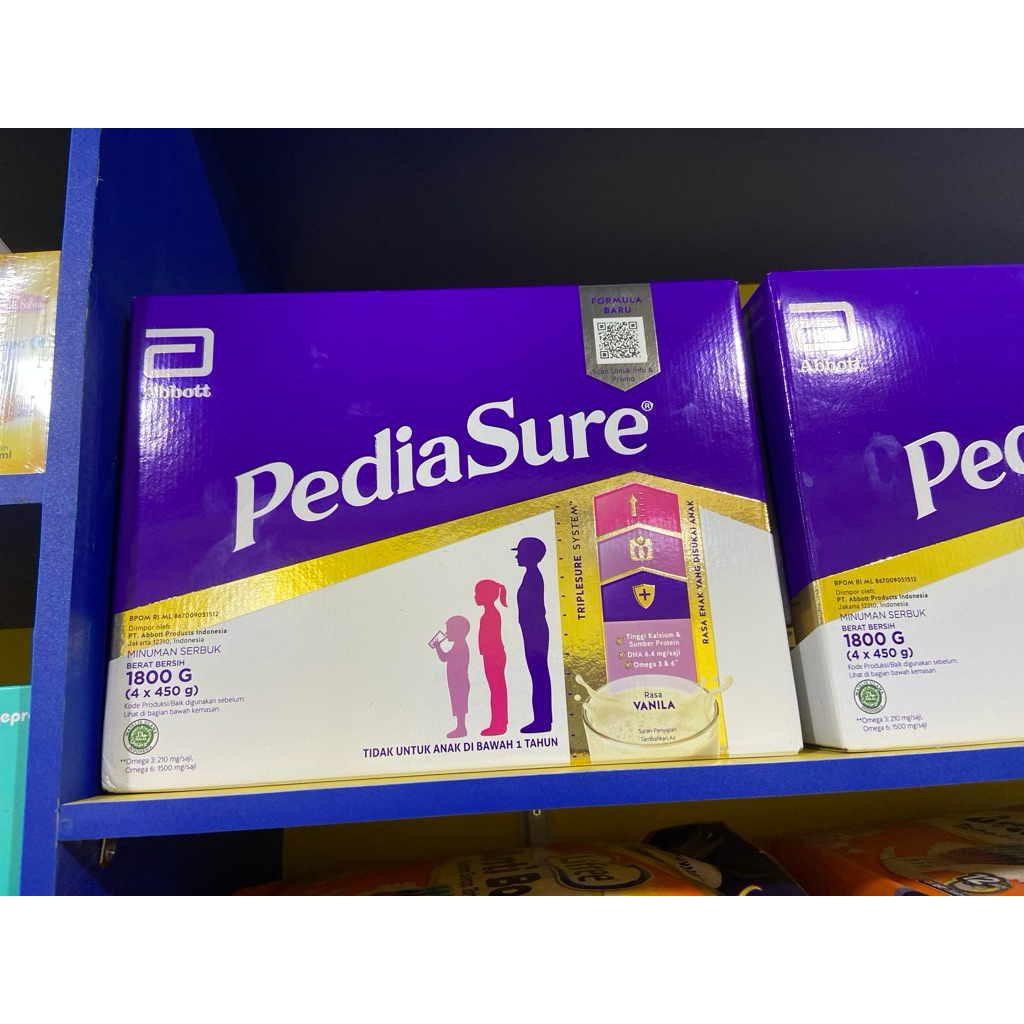 

SUSU PEDIASURE 1 TAHUN UP 1,8kg PROMO