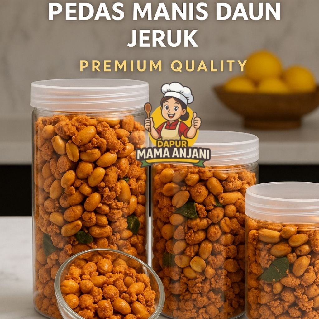 

KACANG THAILAND PEDAS MANIS DAUN JERUK PREMIUM