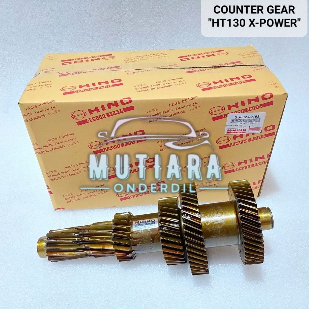 COUNTER GEAR GIGI SUSUN HINO HT130 X-POWER 2014