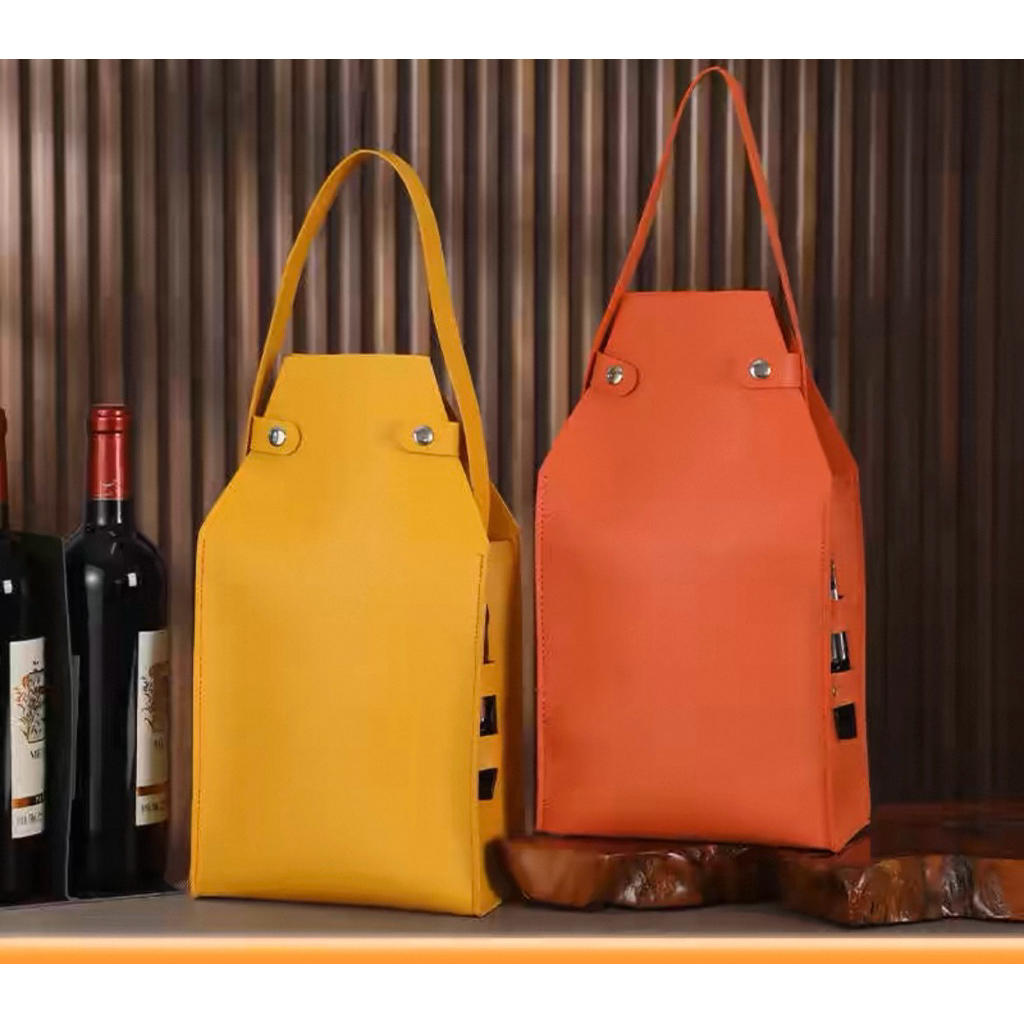 Wine Bag 2 - Tas botol minuman alkohol - Tas Wine, Soju, Bir, Whisky, Champagne, Beer