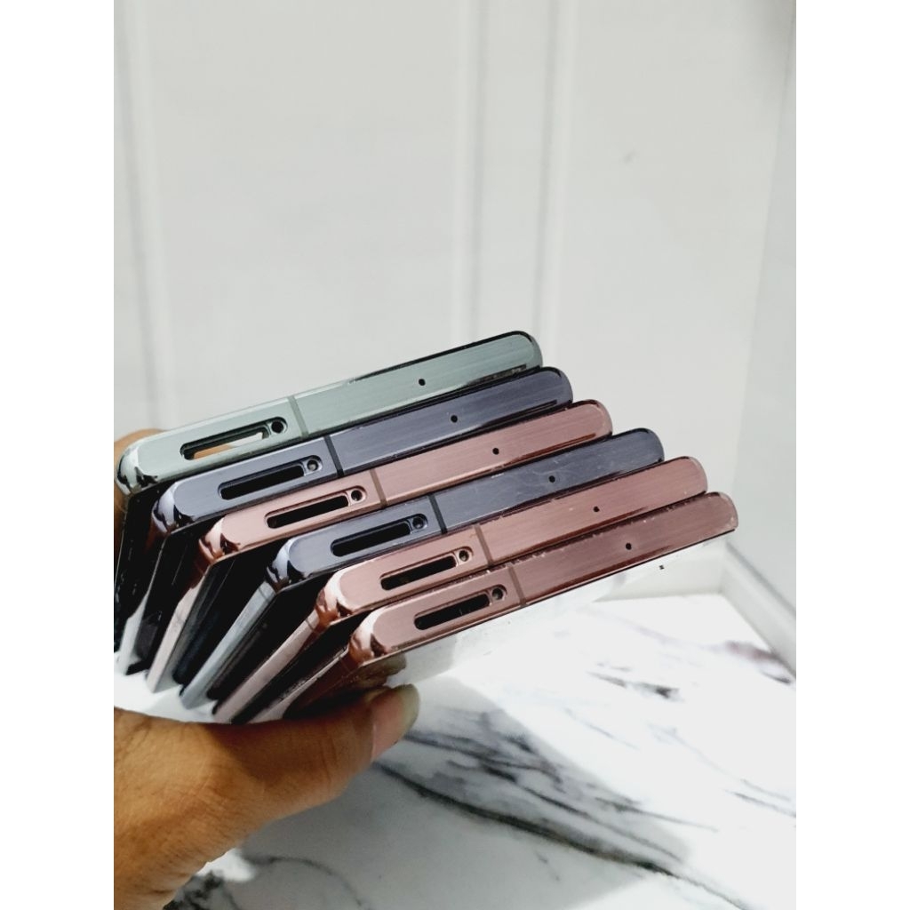frame /bazzel dudukan lcd samsung note 20 reguler copotan