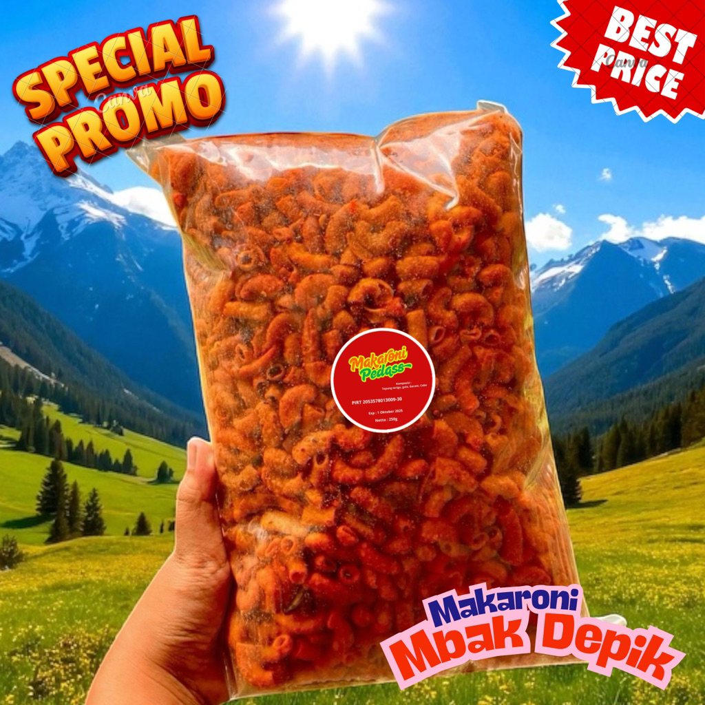 

Makaroni Surabaya untuk Parcel Lebaran – 250g