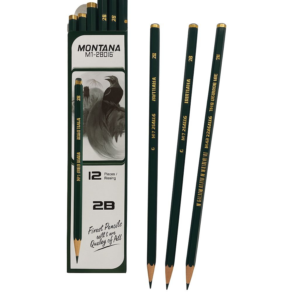 

Pensil 2B Montana 1 Pak (12 pcs) Graphite Pencil MT-28016