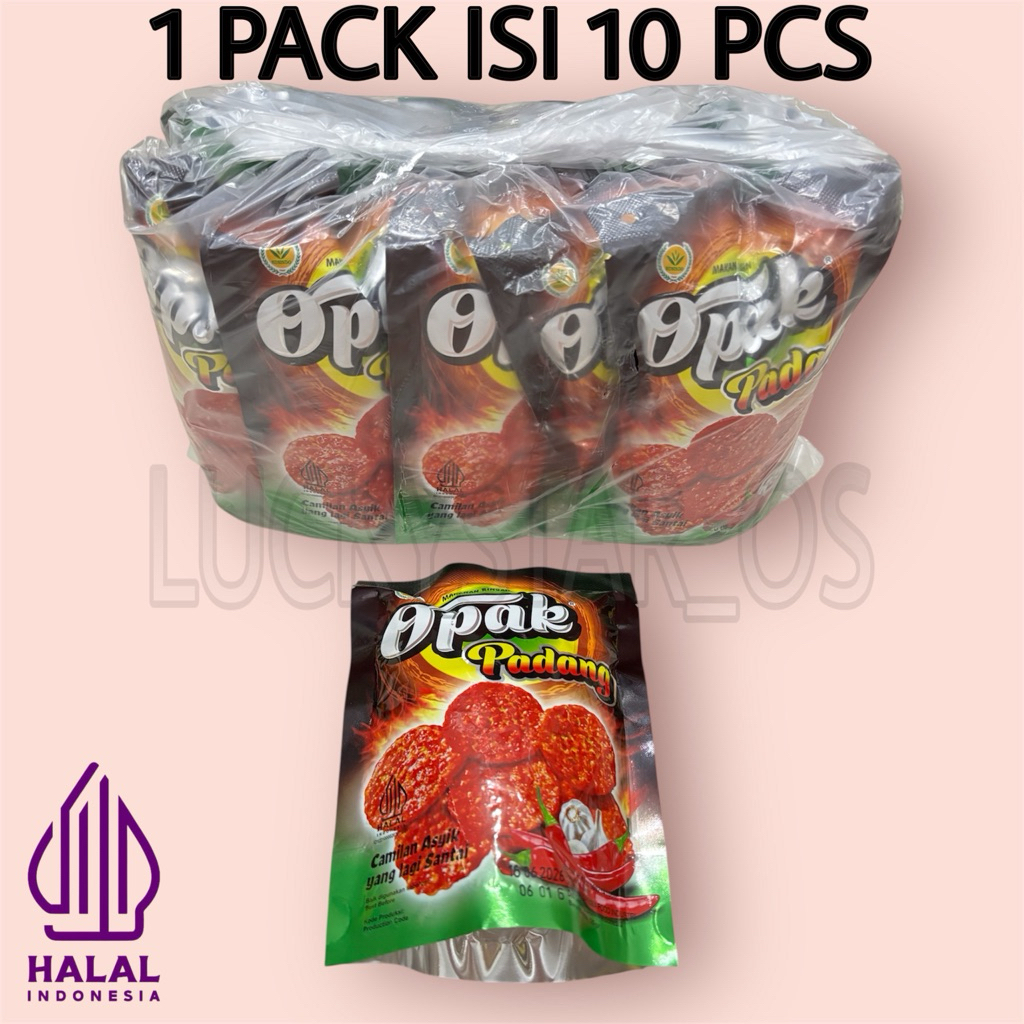 

OPAK PADANG ISI 10 PCS @25GR