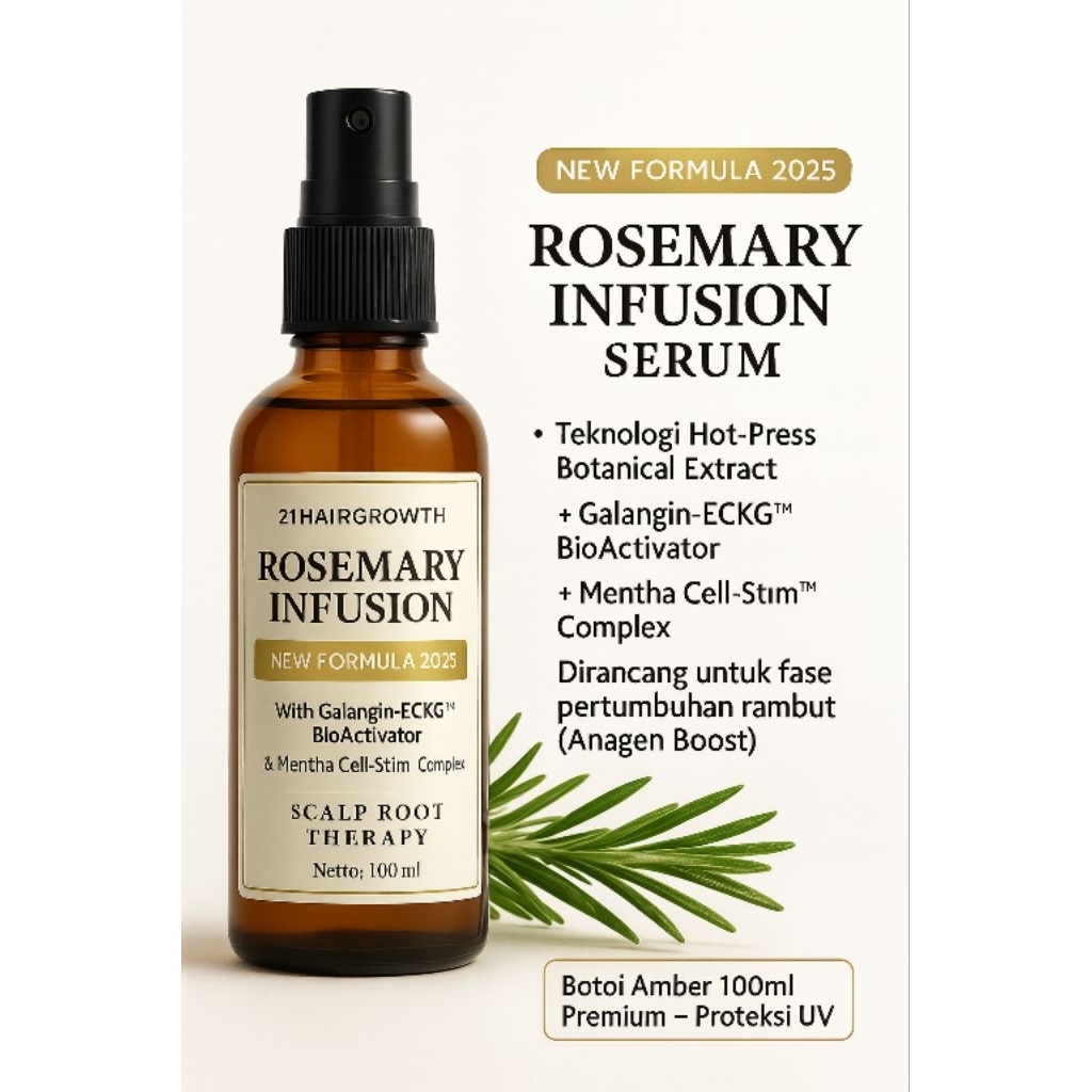 21 Hair Growth - Hair Tonic Rosemary - 100Ml