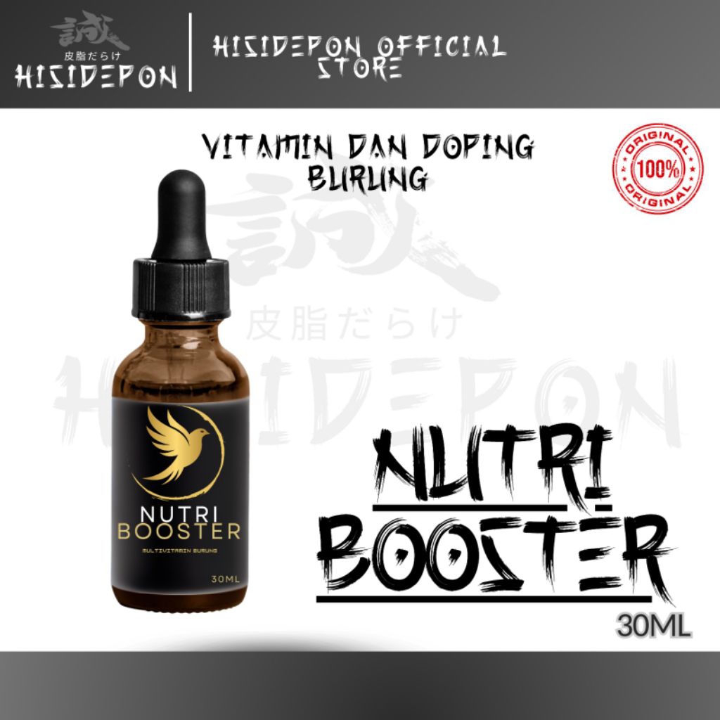 Hisidepon - NUTRIBACOT penggacor burung Beo Kenari Cipblack murai love bird dan burung lainnya