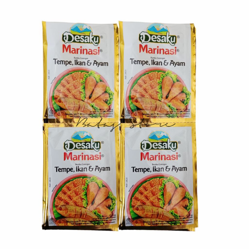 

Desaku Marinasi Bumbu Gorengan Sachet 1 Renteng (12 pcs) • Promo