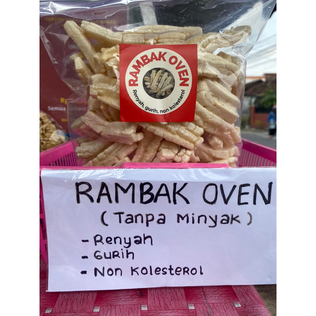

Kerupuk Rambak opak Oven Asli Gurih & Renyah - Tanpa Minyak