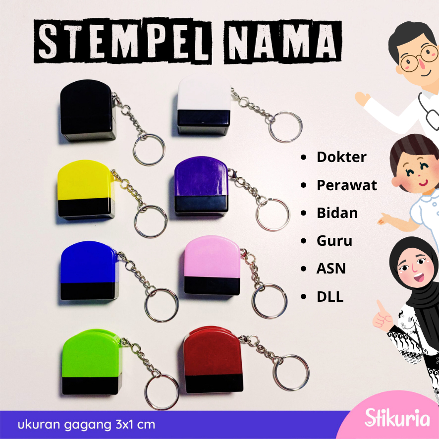 

STEMPEL NAMA | STEMPEL DOKTER | STEMPEL GANCI | STAMPLE