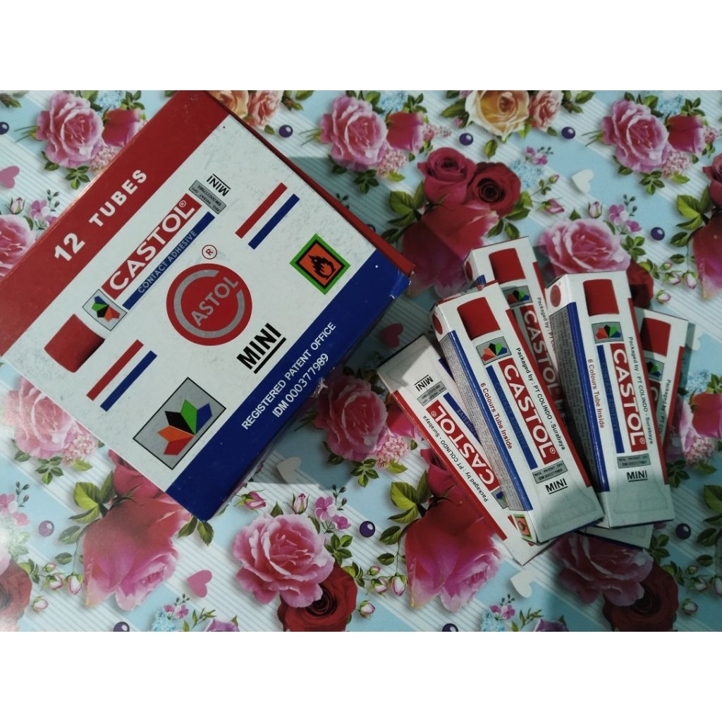 

LEM CASTOL MINI MULTIFUNGSI 1PACK ISI 12PCS