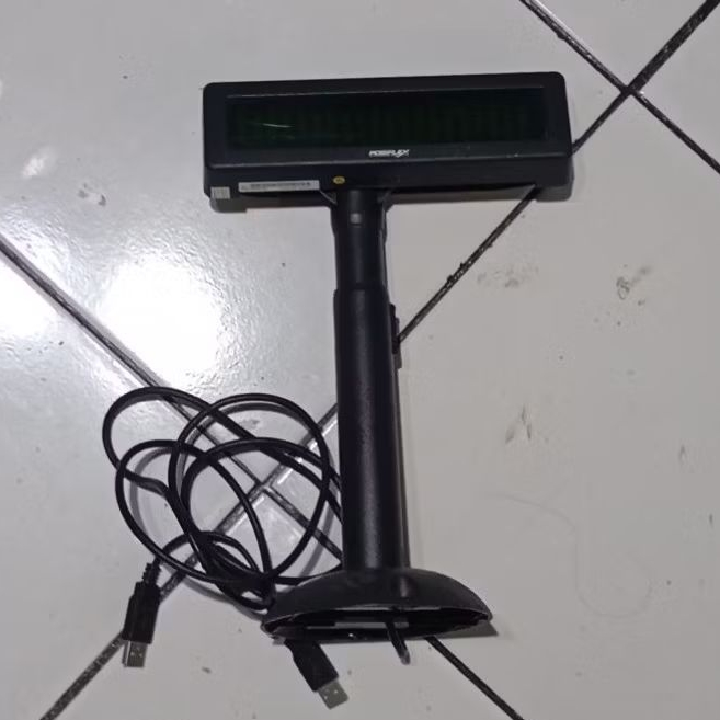 Customer Display Posiflex 320 Original – Pole Display Kasir – Second Normal