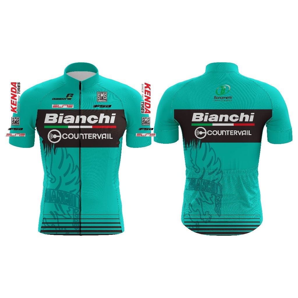 Jersey Sepeda Road Bike Bianci
