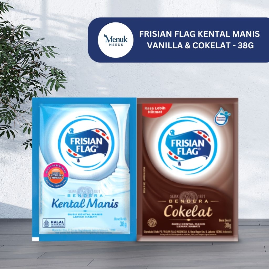 

Frisian Flag Susu Kental Manis - 38g
