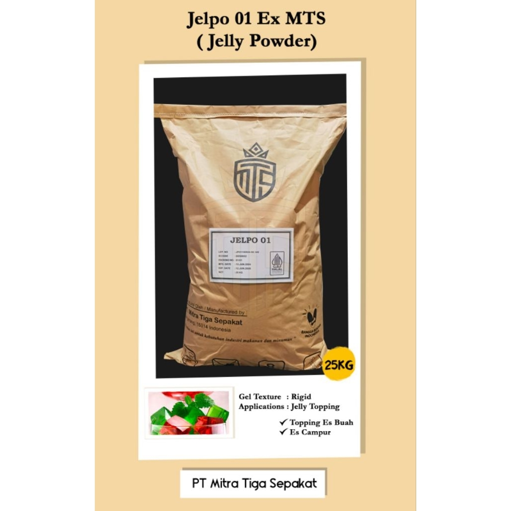 

JELLY POWDER 01/ 25KG