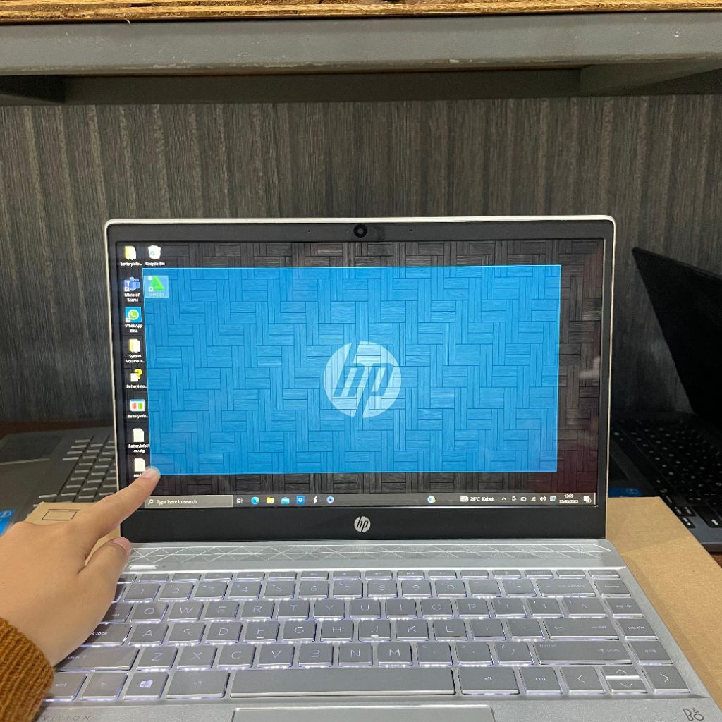 Laptop Hp Pavilion 13-an0133TU, Touchscreen Intel Cor i3 - 1005G1 Gen 10Th Ram 8Gb SSD 512Gb Keyboar