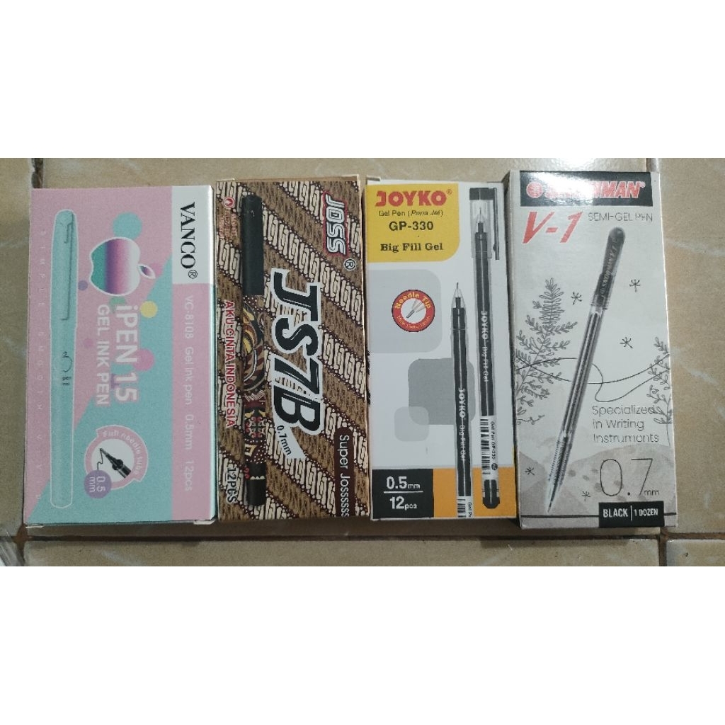 

(130gr) 1pak pen pulpen gel