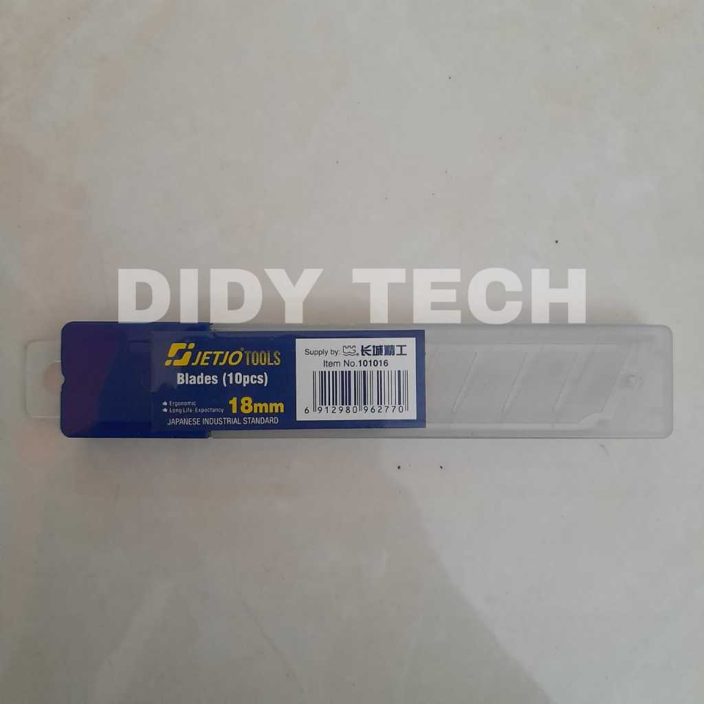 

JETJO TOOLS Blades (10pcs) 18mm".