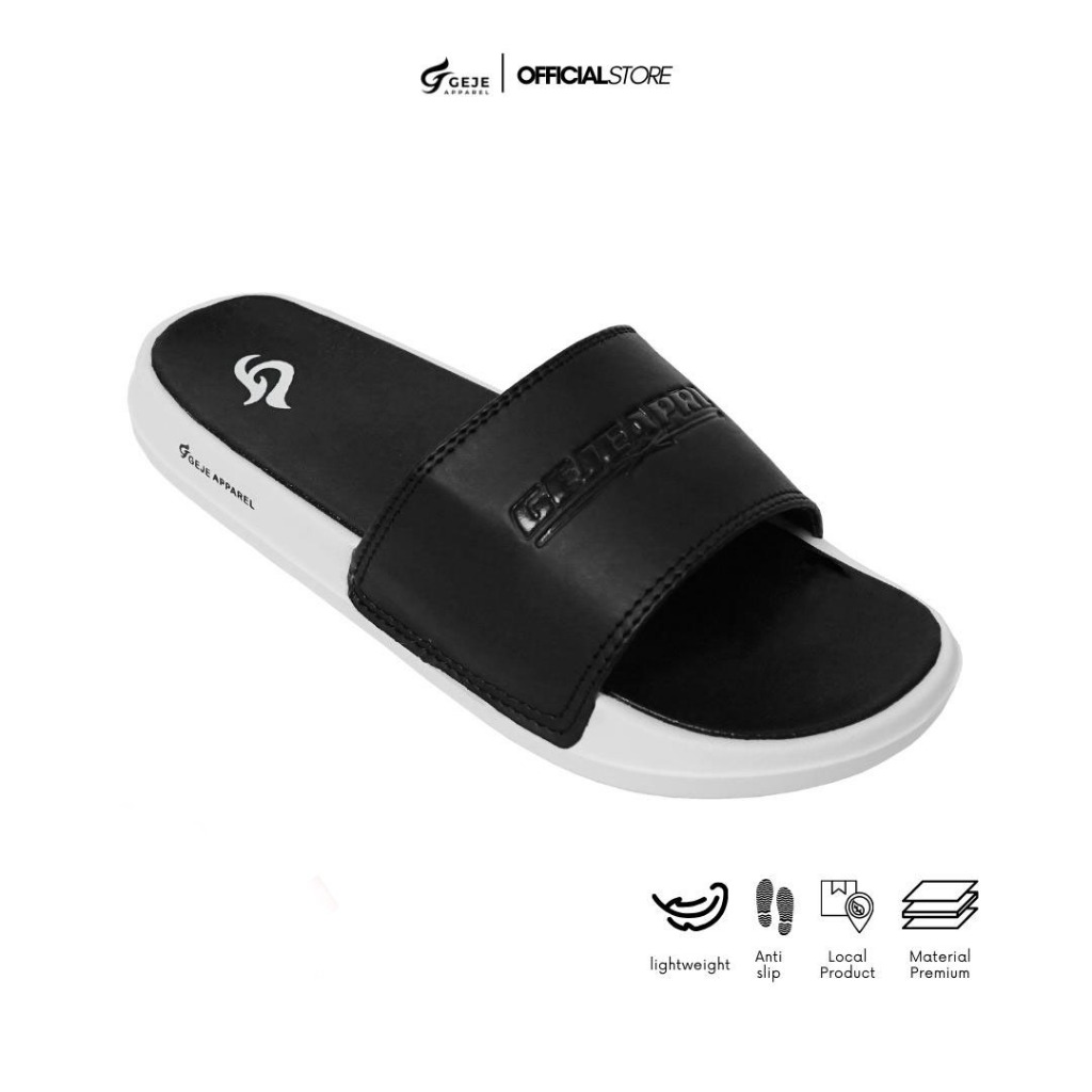 Geje Apparel Sandal Slop Slide Pria Wanita Garve