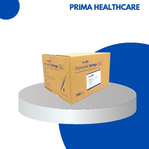 Suntikan Spuit 1cc Spuit 3cc Spuit 5cc Syringe Onemed/BOX